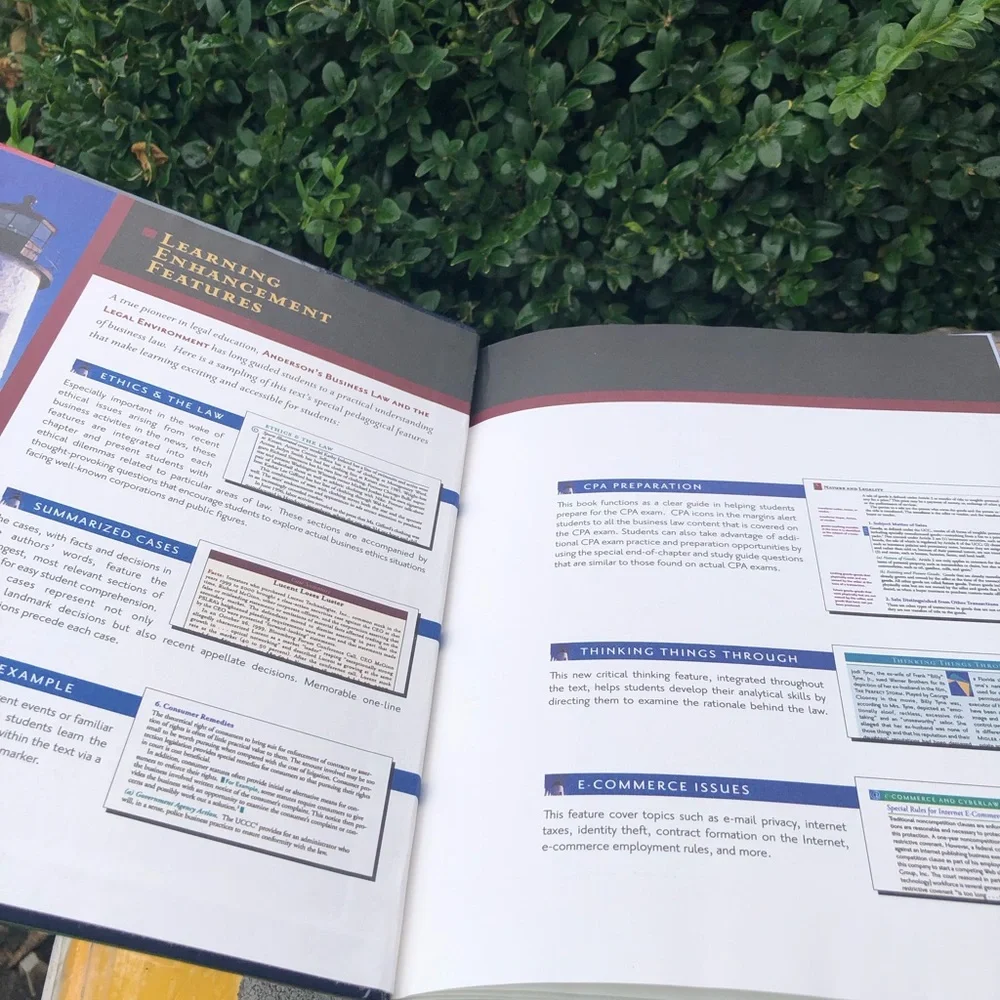 Business Law Comprehensive Volume - Navy/Green/Red